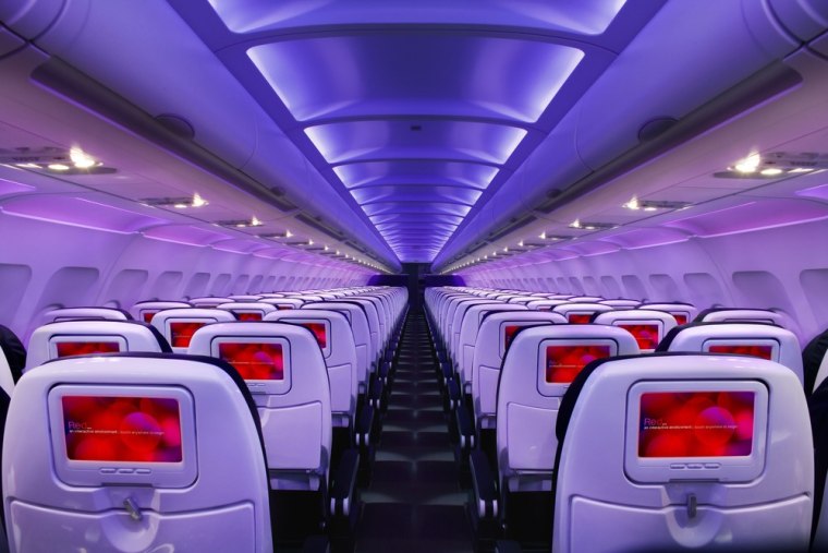 Every Virgin America airplane has Wi-Fi, satellite television and movies.